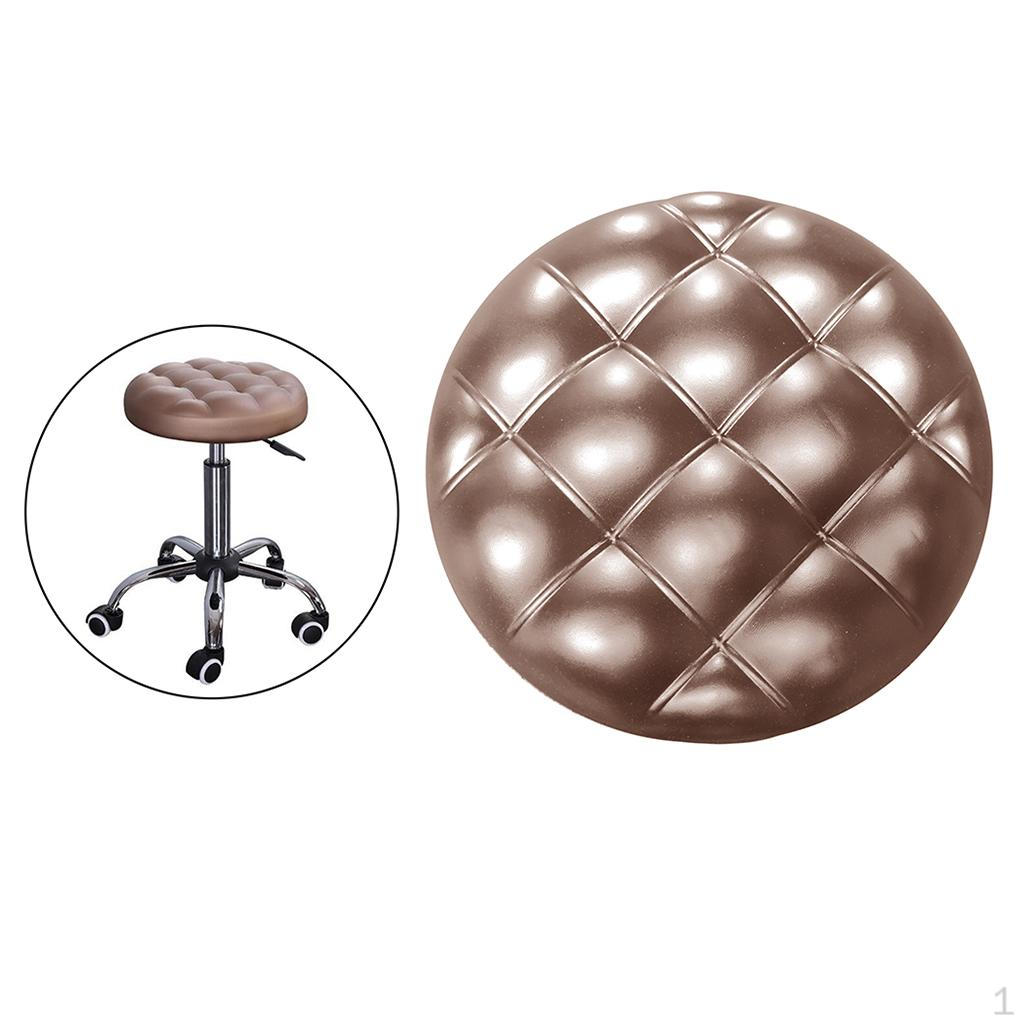 33см Съемный Чехол для Барного Стула Замена Круглое Сиденье Салонный Чехол Теплый Пылезащитный Дышащий коричневый 1670₽