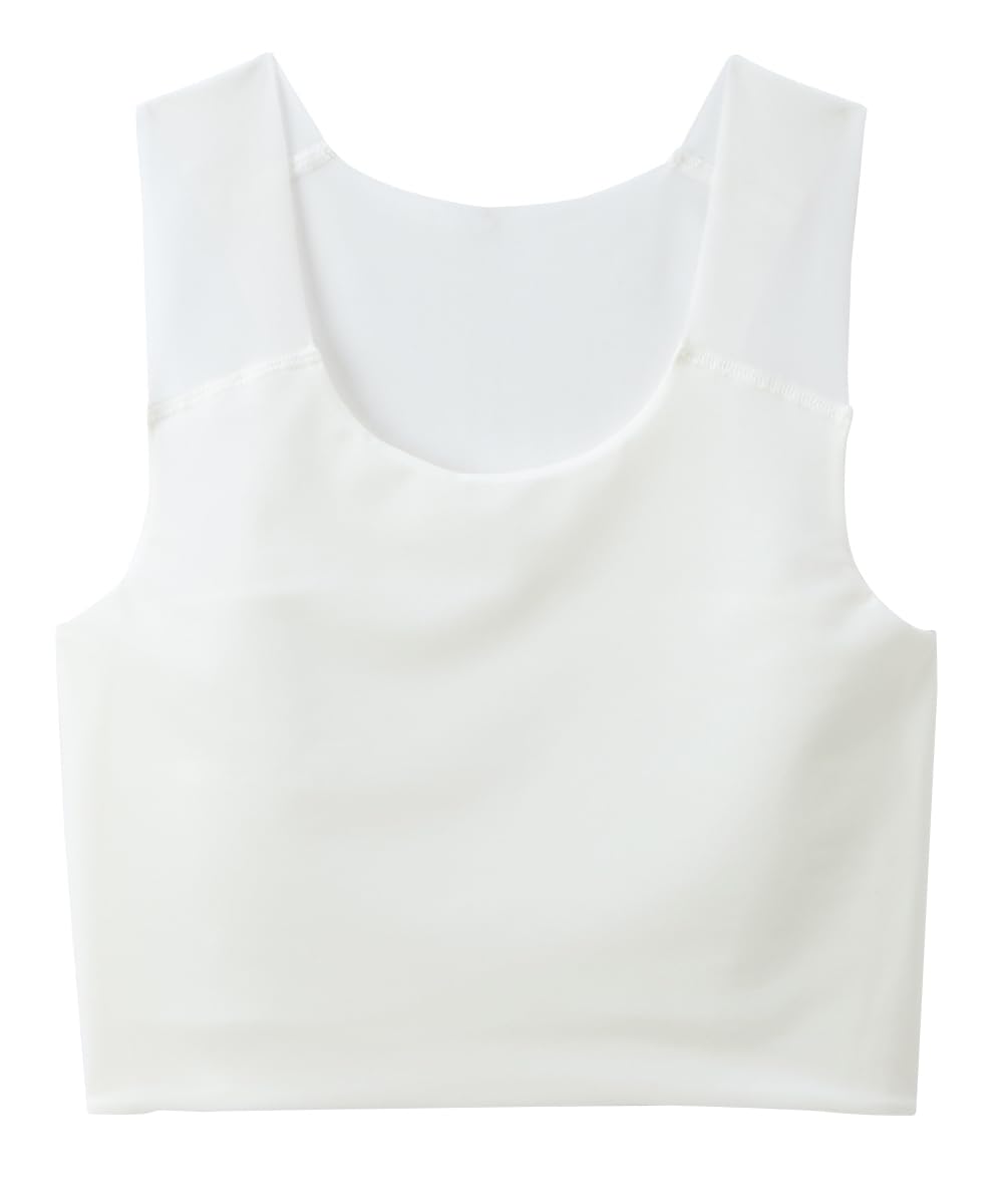 

Nissen FTM Tiger Сетка Половина размера 3L Футболка, Без резинки, Топ плоской длины, Белый, белый