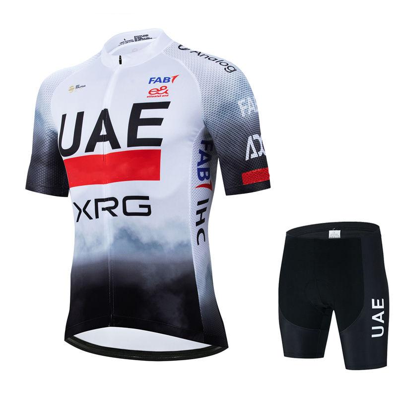SAE Pro Team 2026 Cyklistický dres Sada Letní Prodyšné Pánské Oblečení na Horský Kolo Maillot Ropa Ciclismo Uniforma Oblek