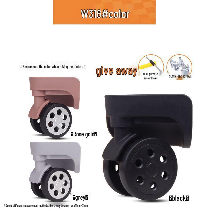 Universelle Leise Rollen für Kofferreparatur