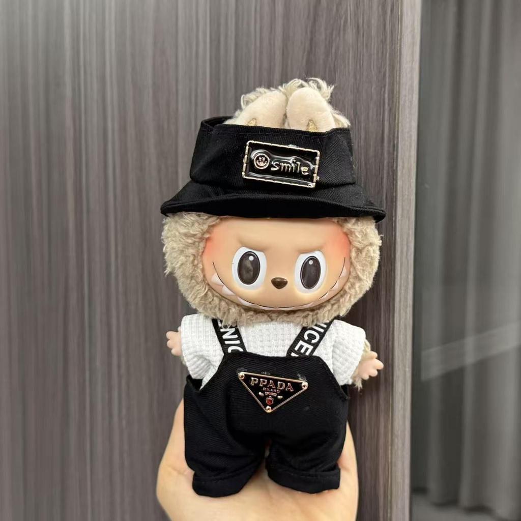 Baby Clothes 17cm Pendant First and Second Generation Vinyl Plush Doll Replacement Clothes Set