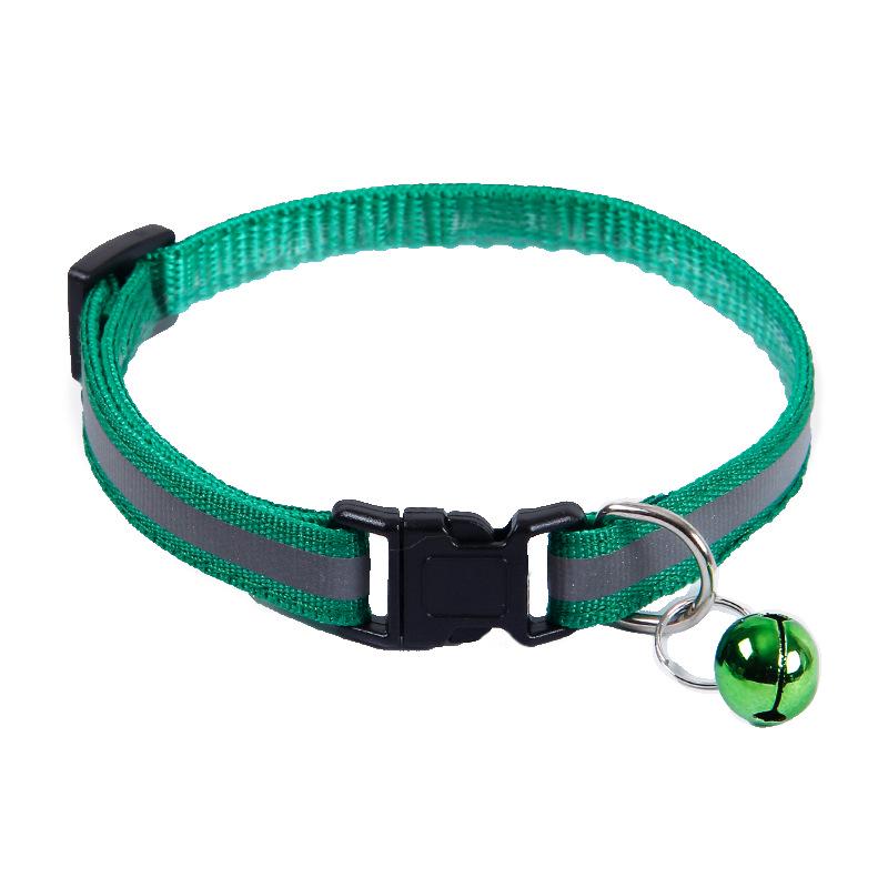 Reflective Cat & Dog Collar with Luminous Bell