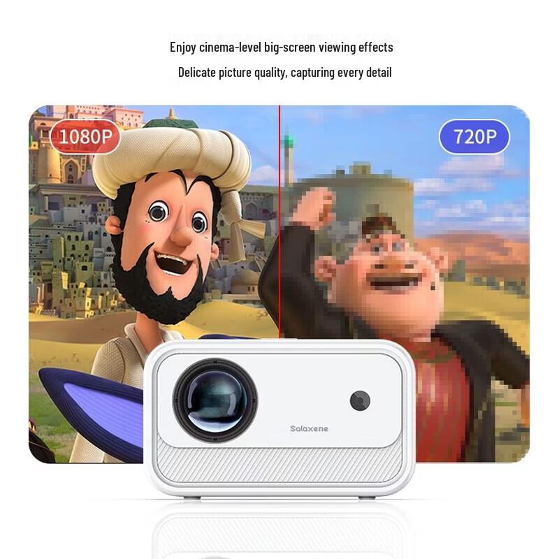 Salaxene H6 Smart Full HD Home Projector (CN version)