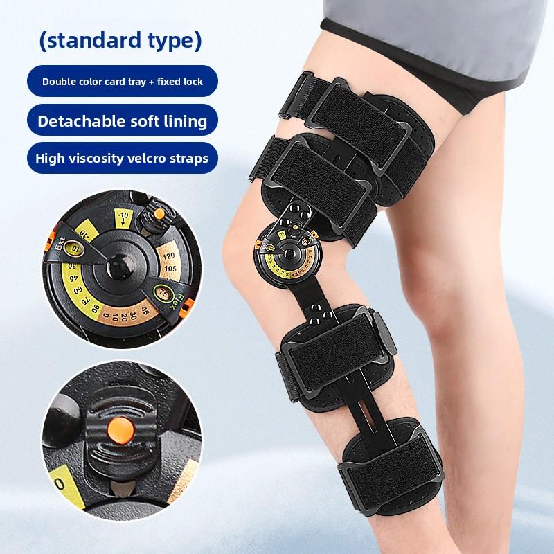 

Новые регулируемые коленные фиксаторы, коленные бустеры, фиксирующий кронштейн, ортез, наколенники One size