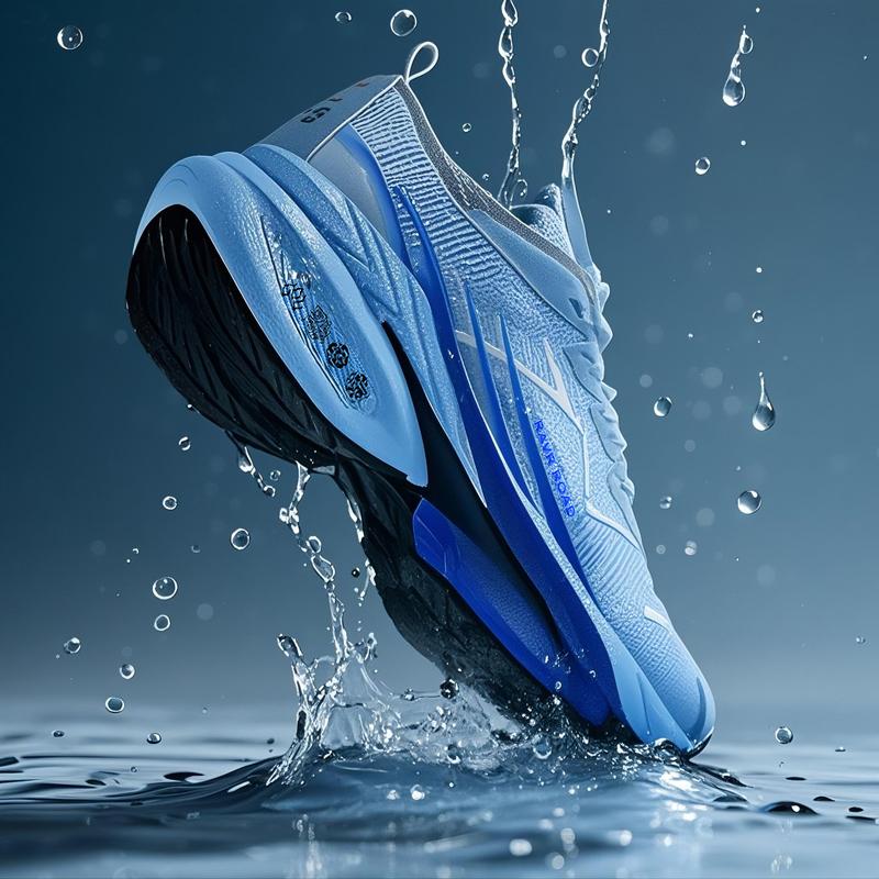 

Мужские кроссовки для бега 2025 Карбоновая пластина Гоночные Марафон Стабильная Амортизация Износостойкие Мужские Кроссовки Женские Нескользящие Уличные Кроссовки 44 небесно-голубой