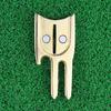 Golf Pitchgabel 6 in 1 Magnetischer Golfmarker Multifunktionale Hohe Härte Verschleißfest Trainingshilfe Kompakt Mehrzweck Golf Pitchgabel Reparatur