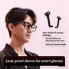 1/2/3 Pairs Sound Tube Intelligent Glasses Tube Silicone Anti Slip Audios Guide Tube Leak Proof Ai Smart Glasses Tube
