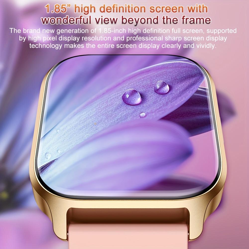 Y3 Smart Watch 1,85 tum Bluetooth Ring Musikspelare Utomhussport Fitness Tracker Armbandsur Herr Dam Smartwatch