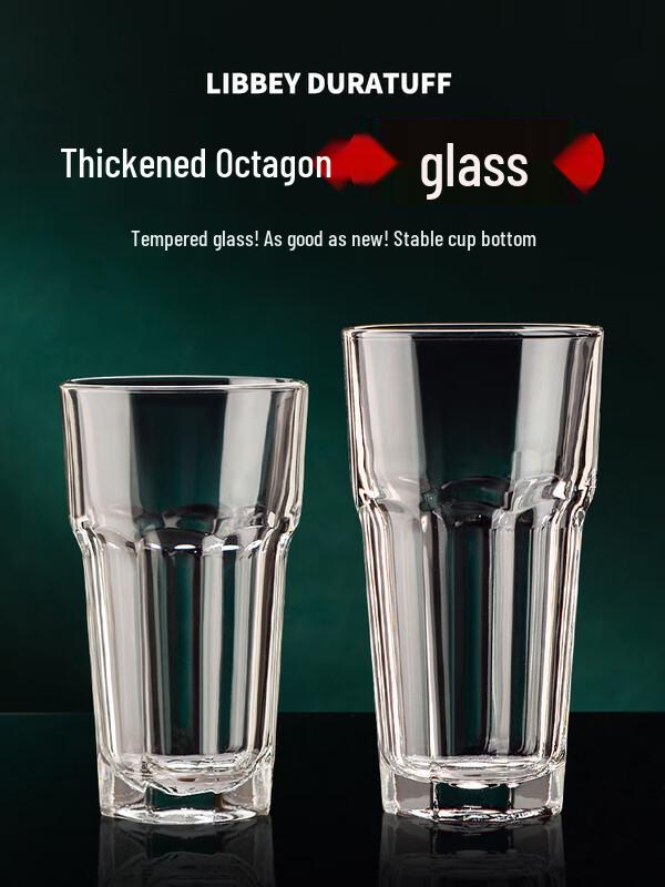 Chaxun Octagonal Heat-Resistant Glass Cups