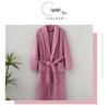 Couple's Thickened Coral Fleece Bathrobe - Autumn/Winter, Plus Velvet, Shawl Collar, Long Sleeve, Plus Size Homewear