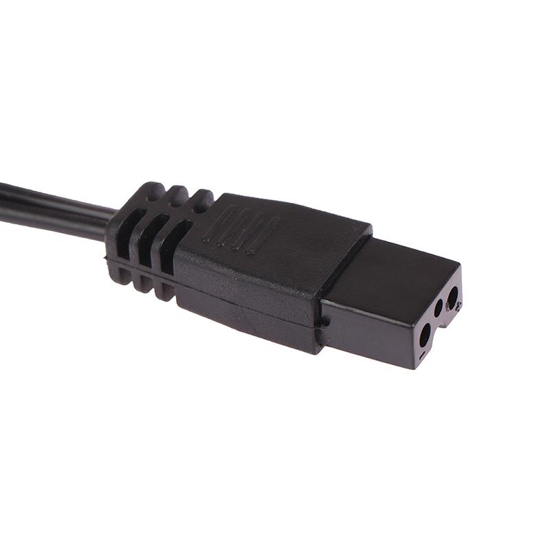 Câble d'alimentation 2 broches pour glacière de voiture, 2 m, 12 V CC, pour mini-réfrigérateur, cordon d'alimentation allume-cigare