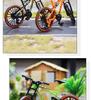 TikTok Alloy Softtail Mountain Bike Model Toy