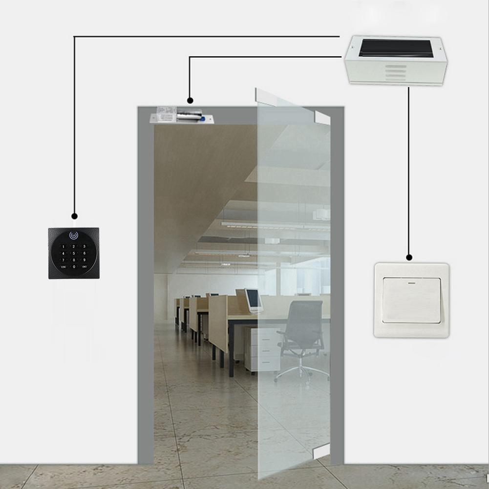 125KHz WG26 RFID Waterproof ID Password Keypad Access Control System Card Reader