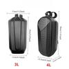 Scooter Bicycle Skateboard Waterproof Hard Shell Front Bag 3L/4L Big Capacity for Electric Cycling Phone Storage Accessories