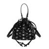 Punk Style Rivet Messenger Bag Women's New Summer Fashion Locomotive Style Shoulder Dumpling Bag