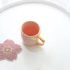 Mermaid Tail Handle Mug with Pearl Glaze Gold Creative Ceramic Golden Tea Coffee Milk Personalized Mugs Fishtail Cup Novelty