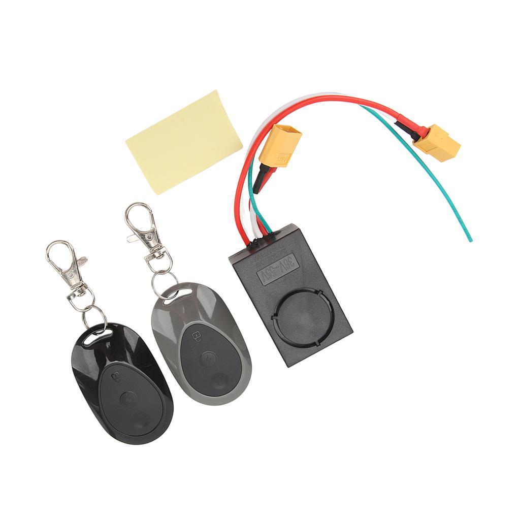 115dB Anti Theft Alarm for NINEBOT MAX G30 Electric Scooter Electric Bike Alarm with 2 Remote Control for 36‑55V XT60