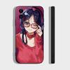 Anime Sleeping Mita Phone Case For IPhone 17 Air 16 15 14 13 Pro Max 11 12 Black Silicone Cover