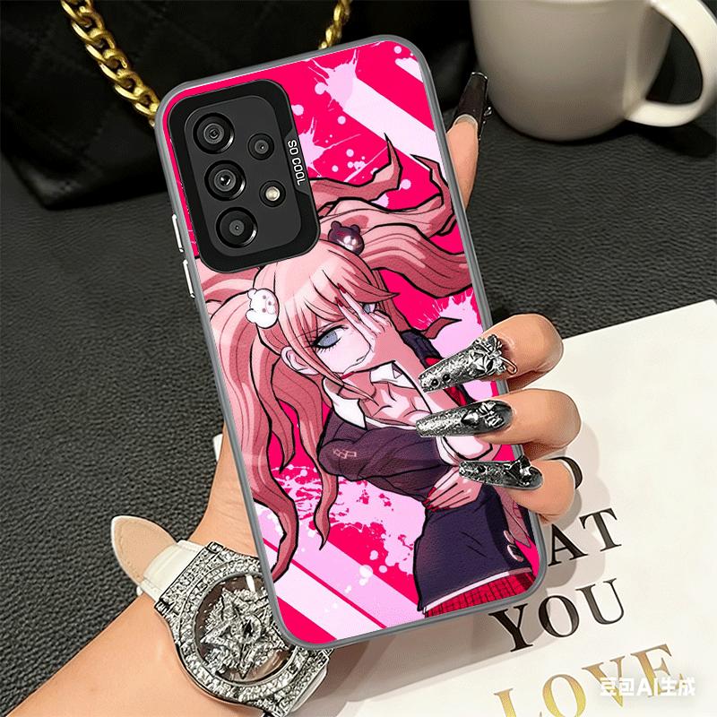 Anime D-Danganronpa Soft Phone Case for Samsung A17 A16 A15 A14 A13 A57 A56 A55 A54 A53 A37 A36 A35 A34 A33 A26 A25 A24 A23 A52