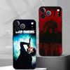 B-Bad Omens CONCRETE JUNGLE Etui Na Telefon Dla iPhone 17,16,15,14,13,12,11 Plus,Pro Max,XS,Miękki Silikon Czarny Pokrowiec