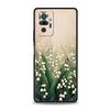 Lily Of The Valley Clear Floral Phone Case Cover for Redmi 14C 10C Note 15 14 13 12 10 11 K40 Pro Plus Soft TPU Shockproof Capas