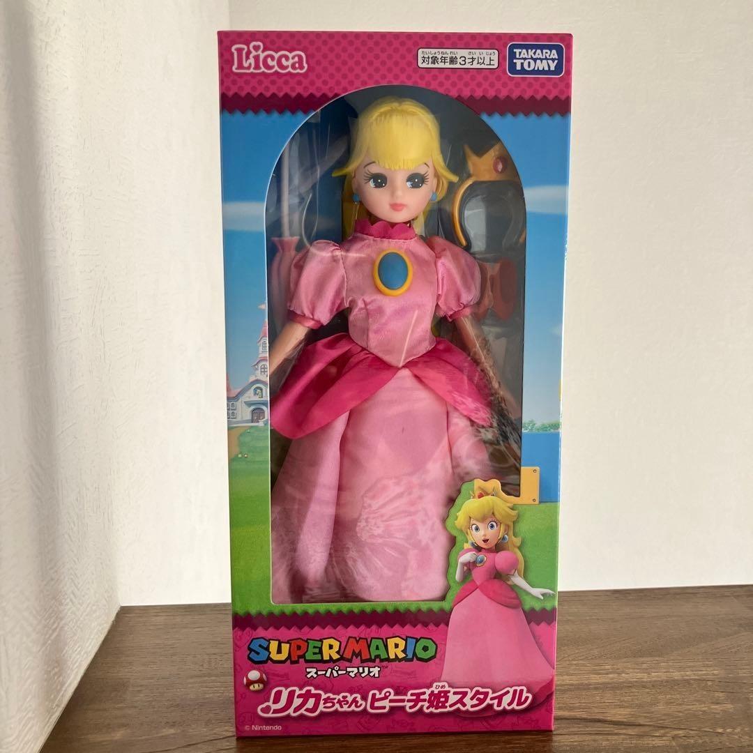 Takara Tomy Licca-chan Doll Super Mario Princess Peach Style Japan