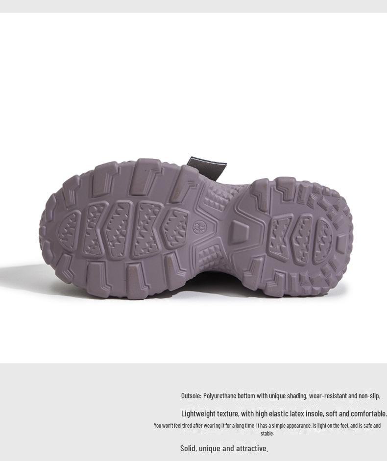 European Spring 2025 Women's Thick-Soled Platform Shoes - Height-Enhancing, All-Match Casual Sneakers
