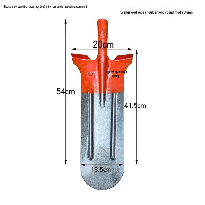 Heavy-Duty Manganese Steel Digging Shovel