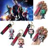 Yp429 Galaxy Guardians Silicone Keychain Movie Souvenir Car Key Chain Bag Pendant Gift