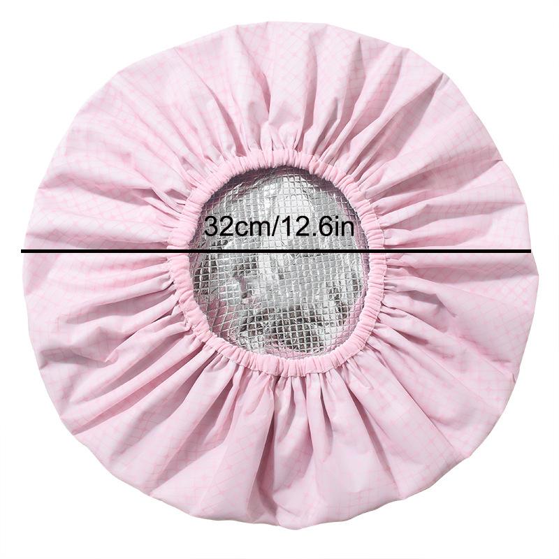 Self-Heating Tin Foil Hat Thickened Heating Steam Hair Mask Cap Portable Hair Salon Smooth Hair Oil Baking Cap