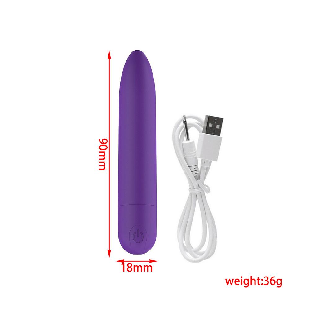 Yi Feng USB Rechargeable Clitoral Vibrator: 10-Speed Bullet Stimulator for Women