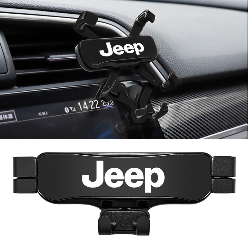 Portabicchieri Porta Telefono per Auto Clip per Bocchetta d'Aria Supporto Accessori per Jeep Wrangler JL JK Renegade Grand Compass Gladiator Cher