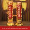 Smokeless Crystal Candle for Buddha Offerings, Housewarming, or New Year Celebrations - Windproof Red Butter Lamp