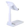 ABS Retractable Folding Stand Desktop Folding Bracket Portable Phone Holder Angle Adjustable Height Adjustment Suitable for 4~10 Inches Smart Phone