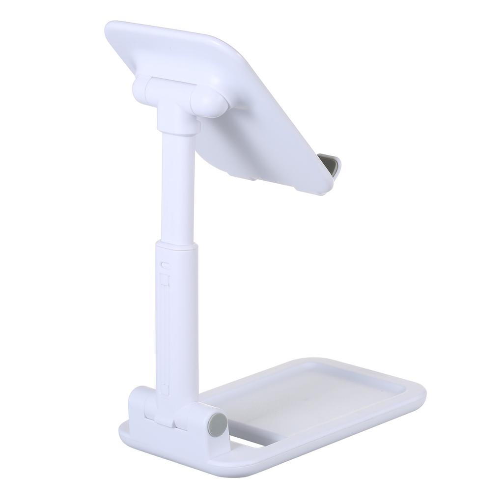 ABS Retractable Folding Stand Desktop Folding Bracket Portable Phone Holder Angle Adjustable Height Adjustment Suitable for 4~10 Inches Smart Phone