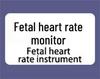 English Fetal Doppler Monitor for Pregnant Women - Home Use Fetal Heart Rate Instrument