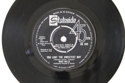 7-Zoll Schallplatte MARY WELLS - You Lost The Sweetest Boy / What's  SS242 Stateside 1964 UK Soul/Funk Gebraucht