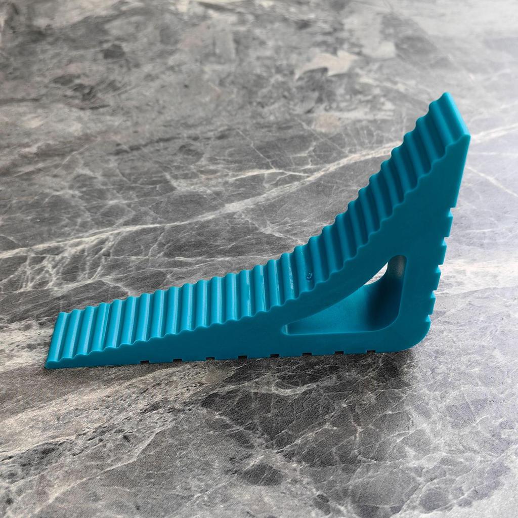 Multi-Angle TPR Door Stopper: Safety Triangle Wedge for Doors and Windows