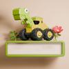 Kids Dinosaur Car Toy Press Go Inertial Drive Pull Back Children Dino Construction Vehicle Educational Truck Toy Toddlers Boys Girls Gift Party Favors