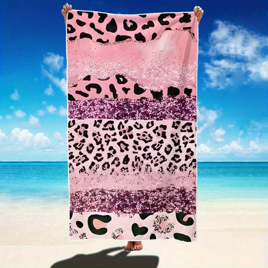 Schmetterlings-Sandstrandtuch, Weiche Handtücher geeignet für Reisen, Schwimmbäder, Urlaube und Strandtage.