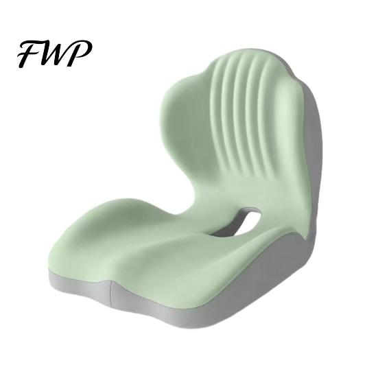 Poduszka na siedzisko z pianki memory Ergonomiczna poduszka z podparciem lędźwiowym, Oddychająca do krzesła biurowego, biurka i pośladków, Wysokiej gęstości Samochód Dom