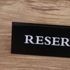 4 Buc Semn Acrilic pentru Card de Masă Hotel Restaurant Mese Rezervate Semn Memento Pentru Decorațiuni Nuntă Petrecere de Aniversare