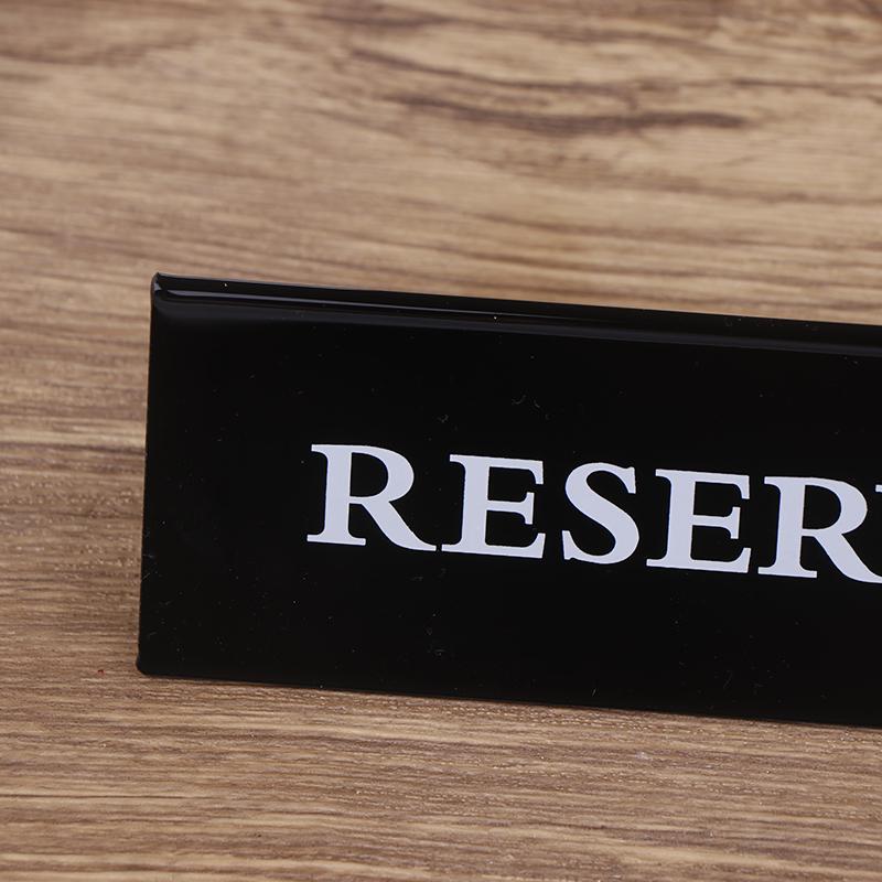 4 Buc Semn Acrilic pentru Card de Masă Hotel Restaurant Mese Rezervate Semn Memento Pentru Decorațiuni Nuntă Petrecere de Aniversare