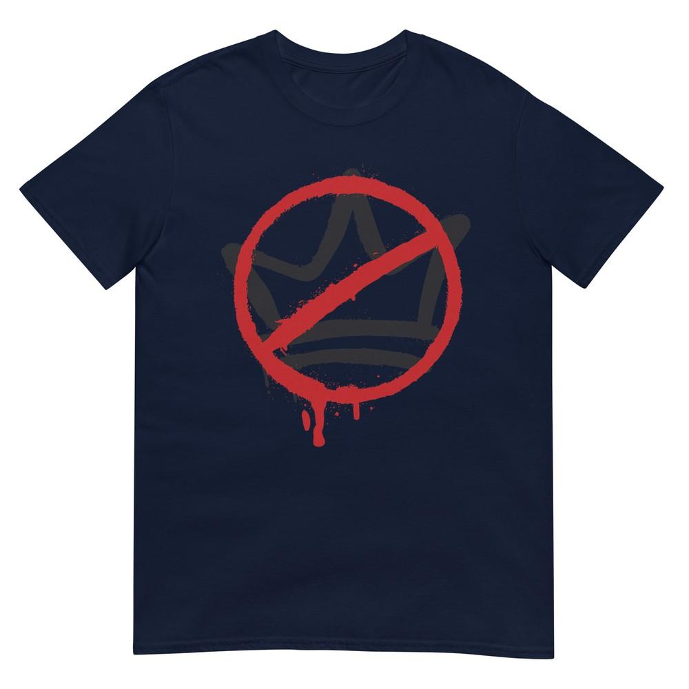 No Kings In America Pro Democracy Anti Monarchy Oligarchy Tshirt S