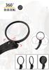 ROCKBROS Bicycle Rearview Bar End Wide Viewing Easy Flexible Viewing Accident Prevention Mirror, Mirror, Mirror, Convex, 360-Degree Rotation, Angle,