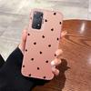 Soft Cover Phone Case for Xiaomi Redmi Note 10s 11s 12 13 14 Pro Plus 10 11 Pro Black Love Heart