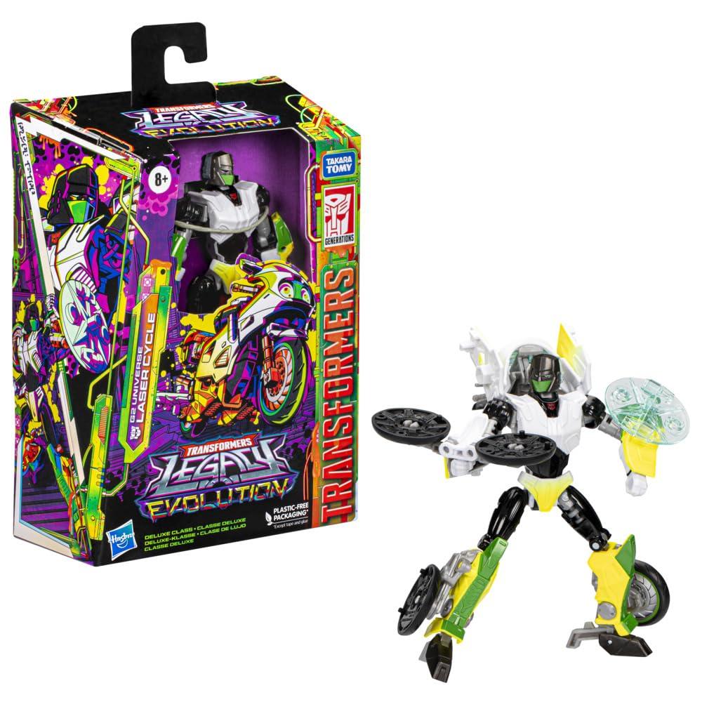 

Transformers Generations Legacy Evolution Deluxe Class Action Figure G2 Universe Lasercycle 14cm