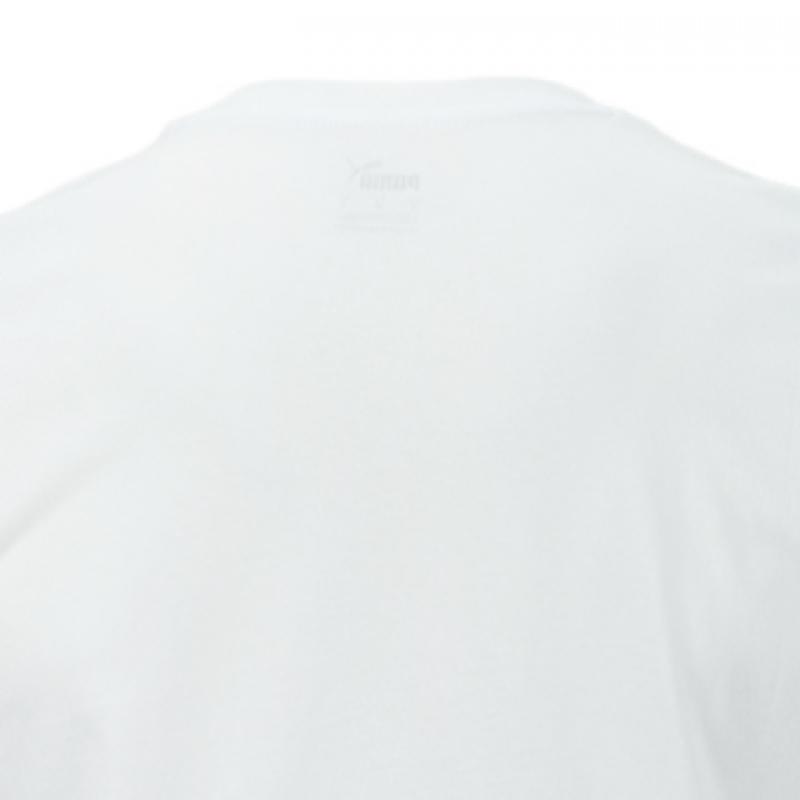 Puma Short Sleeve Team Rise Logo Cotton Jersey 65870504