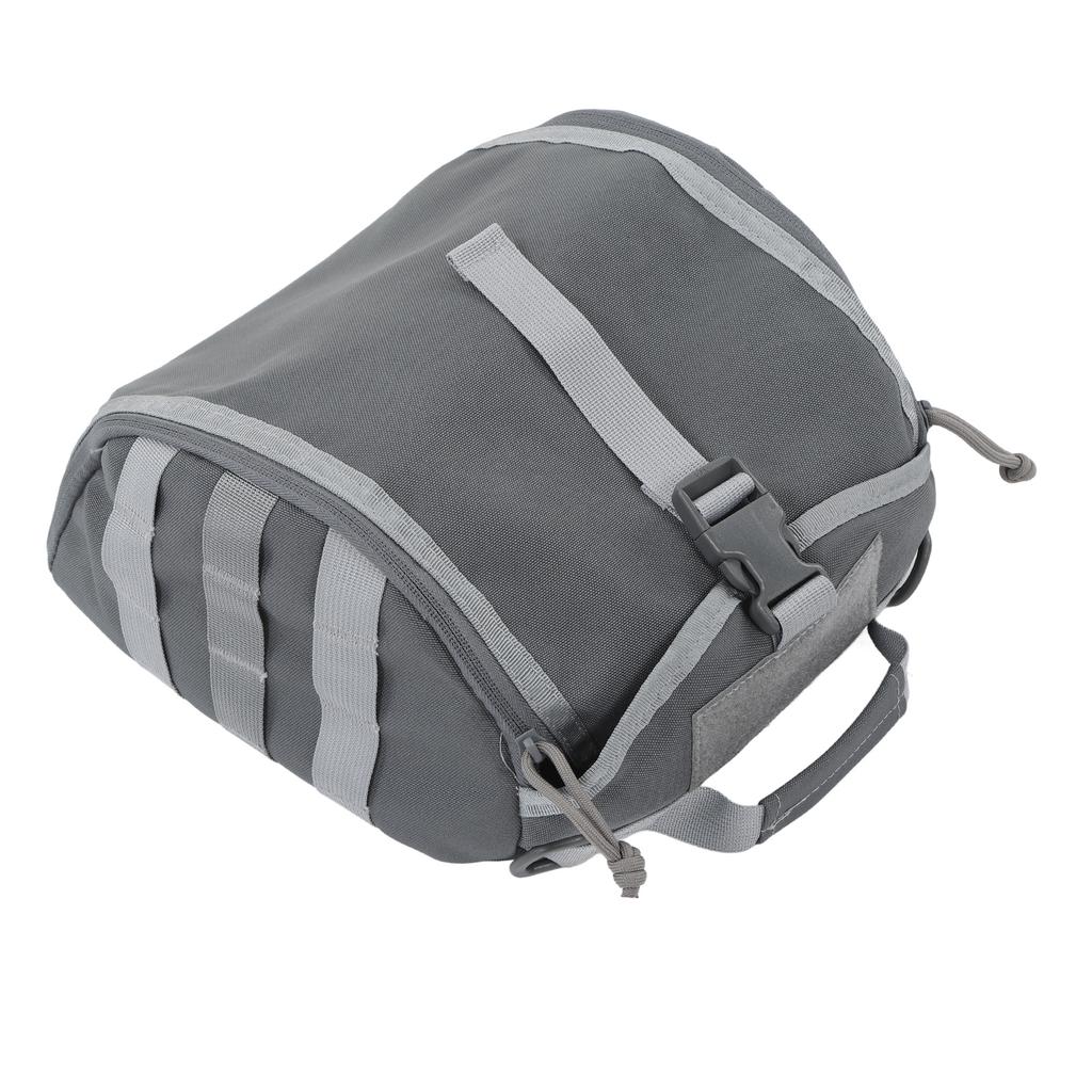 Camping Helmet Bag Canvas Scratch Prevention Adjustable Helmet Storage Bag For Hard Hats Helmet