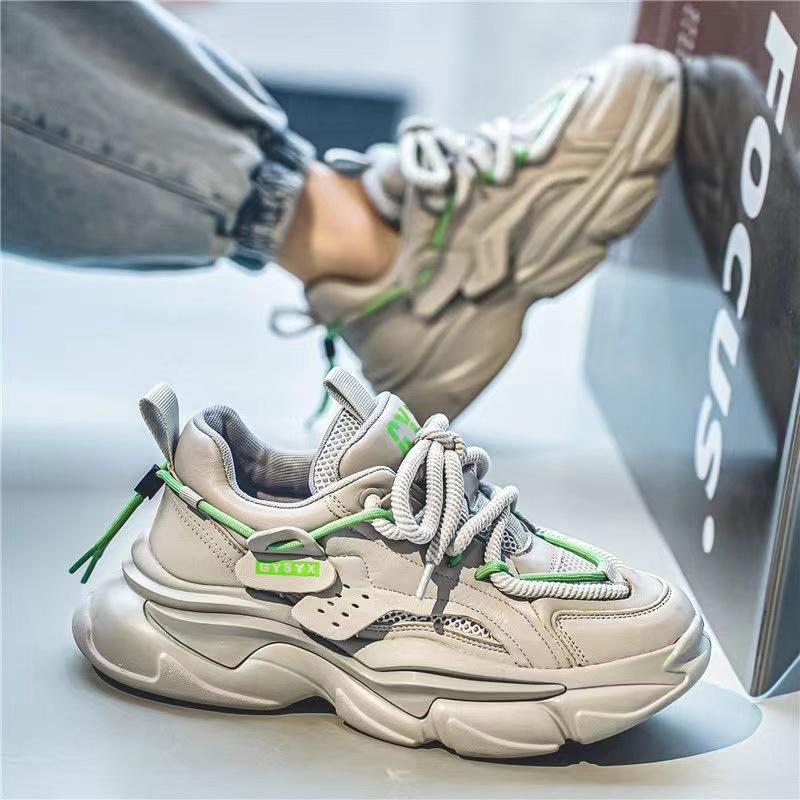 

Мужские массивные кроссовки, повседневные дизайнерские кроссовки, модная нескользящая обувь класса люкс для мужчин, вулканизированная обувь Zapatos De Hombre 44